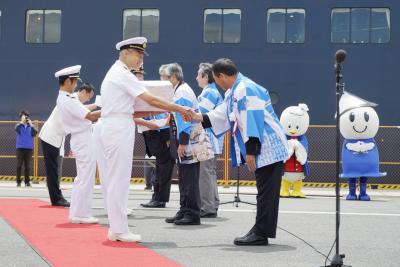 にっぽん丸を歓迎する誘致協議会