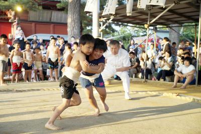 一進一退の攻防で会場を大いに沸か...