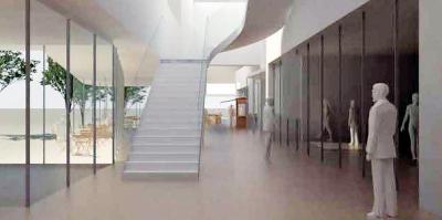 小ホールのロビー