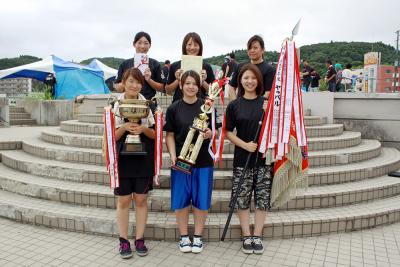 堂々の3連覇を達成したアベカツメイト