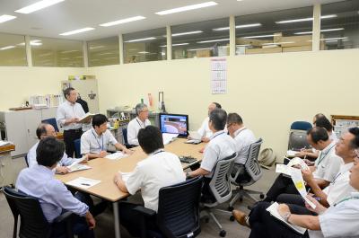 石巻市は警戒配備の前段に相当する...