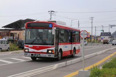 新渡波地区に路線バス運行