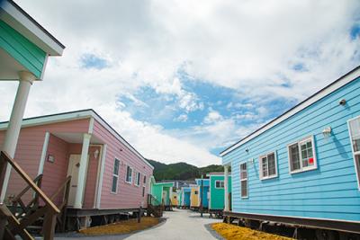 トレーラーハウス宿泊施設「ホテル...